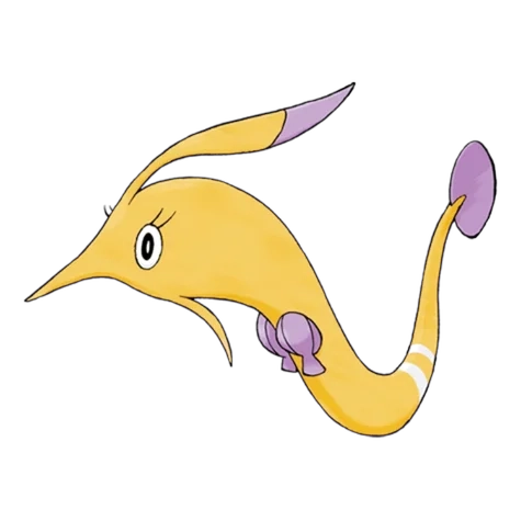 물 타입 포켓몬 분홍장이 이로치의 이미지