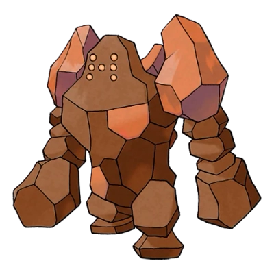 바위 타입 포켓몬 레지락 이로치의 이미지