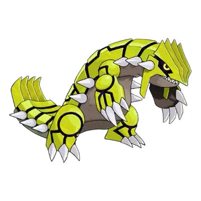 땅 타입 포켓몬 그란돈 이로치의 이미지