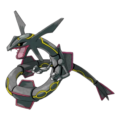 드래곤/비행 타입 포켓몬 레쿠쟈 이로치의 이미지