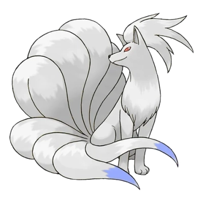 불꽃 타입 포켓몬 나인테일 이로치의 이미지