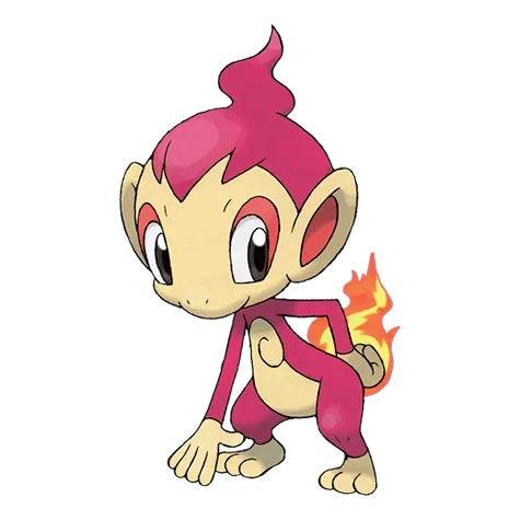 불꽃 타입 포켓몬 불꽃숭이 이로치의 이미지