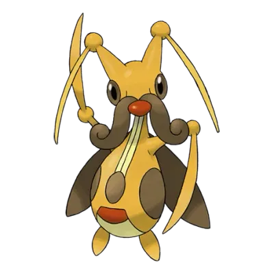 벌레 타입 포켓몬 귀뚤톡크 이로치의 이미지