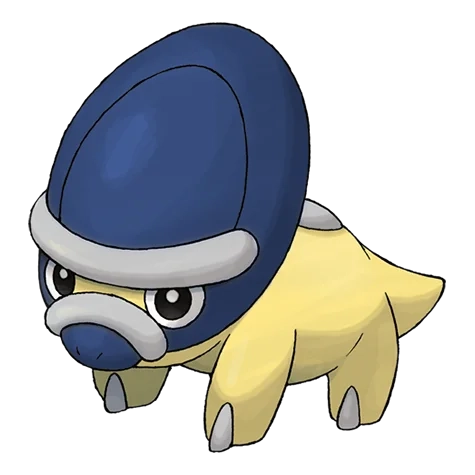 바위/강철 타입 포켓몬 방패톱스 이로치의 이미지