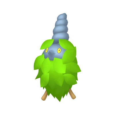 벌레 타입 포켓몬 도롱충이 이로치의 이미지