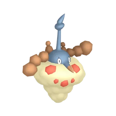 벌레/풀 타입 포켓몬 도롱마담 이로치의 이미지