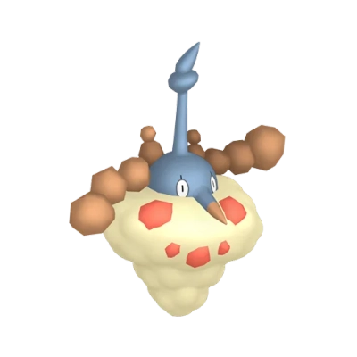 벌레/풀 타입 포켓몬 도롱마담 이로치의 이미지