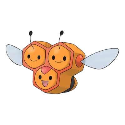 벌레/비행 타입 포켓몬 세꿀버리 이로치의 이미지