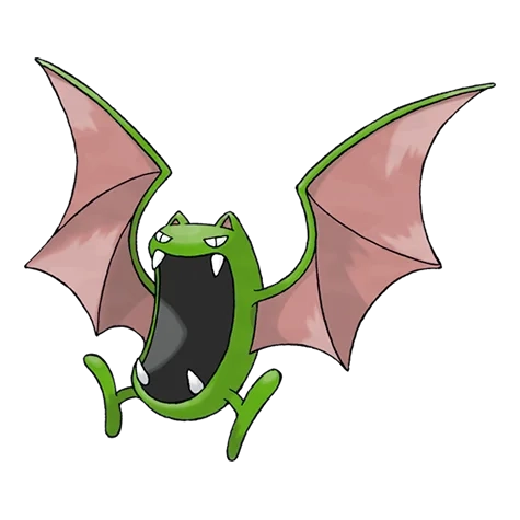 독/비행 타입 포켓몬 골뱃 이로치의 이미지