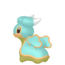 물 타입 포켓몬 깝질무 이로치의 이미지