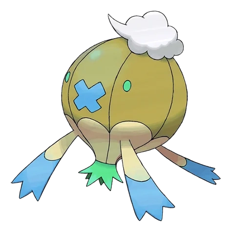 고스트/비행 타입 포켓몬 둥실라이드 이로치의 이미지