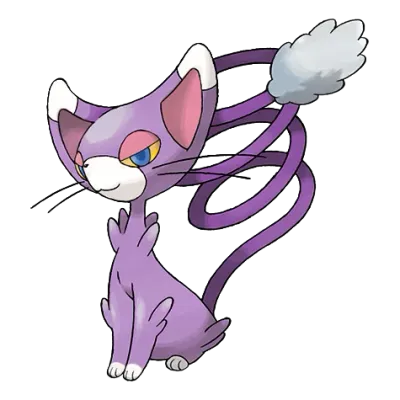 노말 타입 포켓몬 나옹마 이로치의 이미지