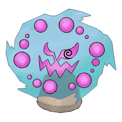 고스트/악 타입 포켓몬 화강돌 이로치의 이미지