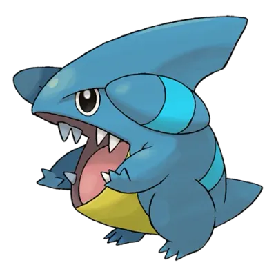 드래곤/땅 타입 포켓몬 딥상어동 이로치의 이미지