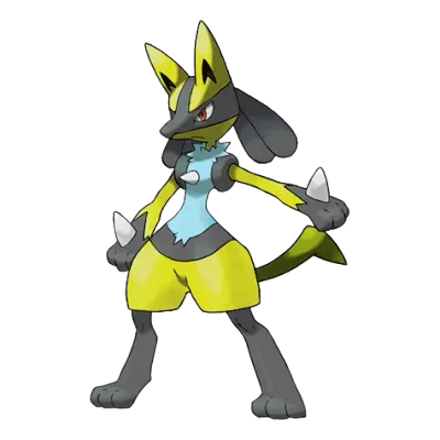 격투/강철 타입 포켓몬 루카리오 이로치의 이미지