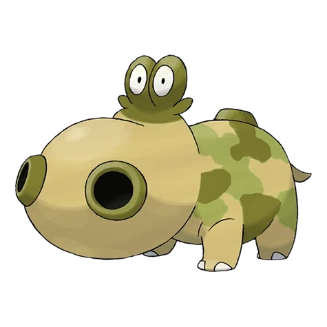 땅 타입 포켓몬 히포포타스 이로치의 이미지