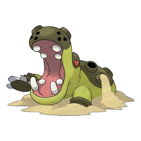 땅 타입 포켓몬 하마돈 이로치의 이미지