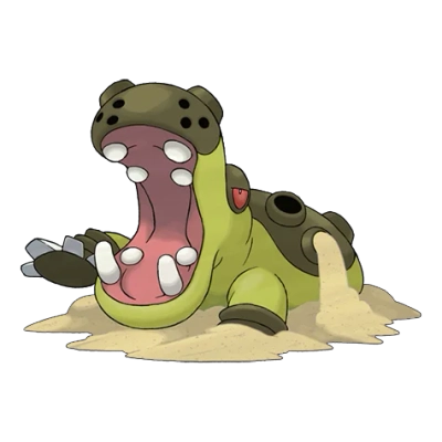 땅 타입 포켓몬 하마돈 이로치의 이미지