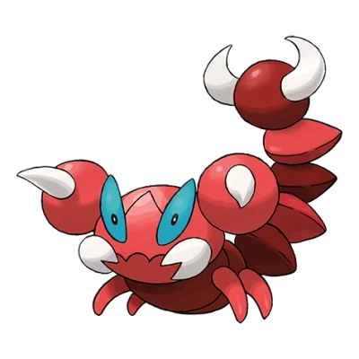 독/벌레 타입 포켓몬 스콜피 이로치의 이미지