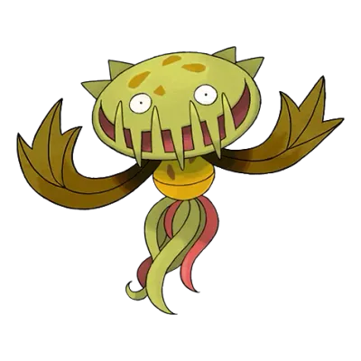 풀 타입 포켓몬 무스틈니 이로치의 이미지