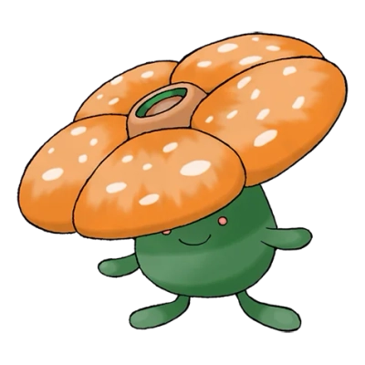 풀/독 타입 포켓몬 라플레시아 이로치의 이미지