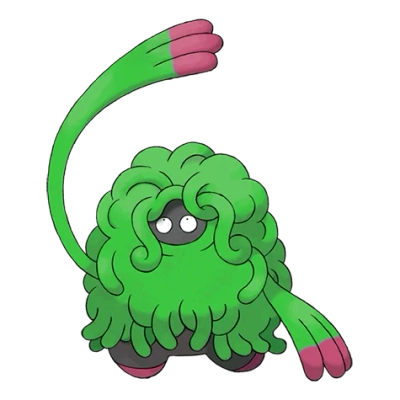 풀 타입 포켓몬 덩쿠림보 이로치의 이미지