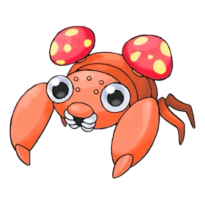 벌레/풀 타입 포켓몬 파라스 이로치의 이미지