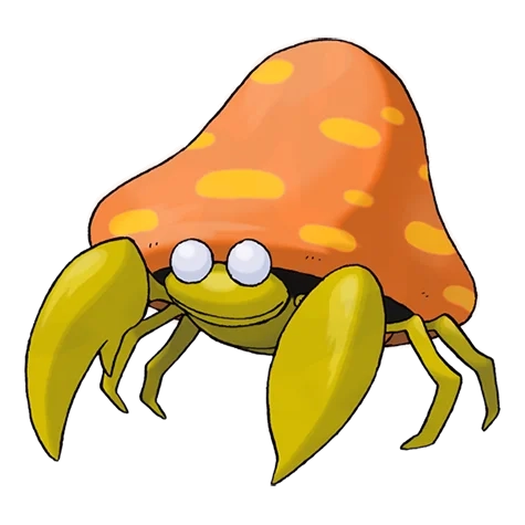 벌레/풀 타입 포켓몬 파라섹트 이로치의 이미지