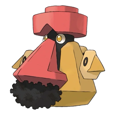 바위/강철 타입 포켓몬 대코파스 이로치의 이미지