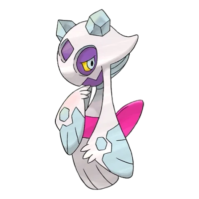 얼음/고스트 타입 포켓몬 눈여아 이로치의 이미지