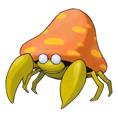 벌레/풀 타입 포켓몬 파라섹트 이로치의 이미지