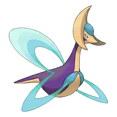 에스퍼 타입 포켓몬 크레세리아 이로치의 이미지