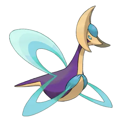 에스퍼 타입 포켓몬 크레세리아 이로치의 이미지