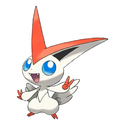 불꽃/에스퍼 타입 포켓몬 비크티니 이로치의 이미지