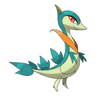 풀 타입 포켓몬 샤비 이로치의 이미지