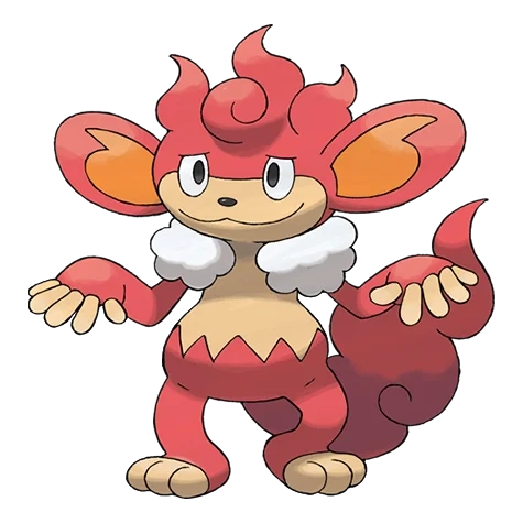 불꽃 타입 포켓몬 바오키 이로치의 이미지