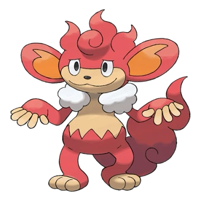 불꽃 타입 포켓몬 바오키 이로치의 이미지