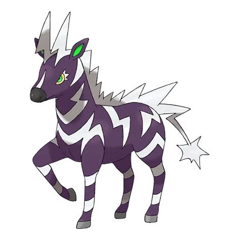 전기 타입 포켓몬 제브라이카 이로치의 이미지