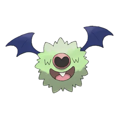 에스퍼/비행 타입 포켓몬 또르박쥐 이로치의 이미지