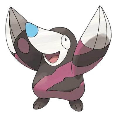 땅 타입 포켓몬 두더류 이로치의 이미지