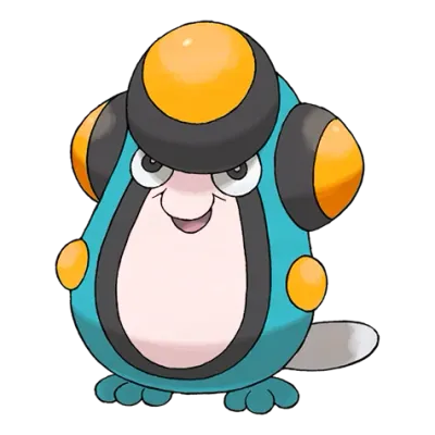 물/땅 타입 포켓몬 두까비 이로치의 이미지