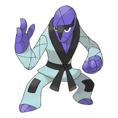 격투 타입 포켓몬 타격귀 이로치의 이미지