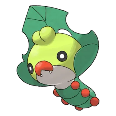 벌레/풀 타입 포켓몬 두르보 이로치의 이미지