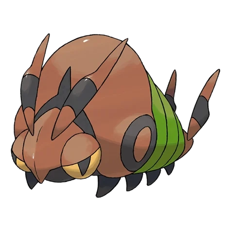 벌레/독 타입 포켓몬 마디네 이로치의 이미지