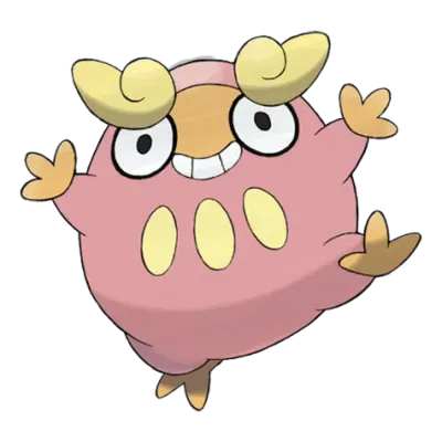 불꽃 타입 포켓몬 달막화 이로치의 이미지