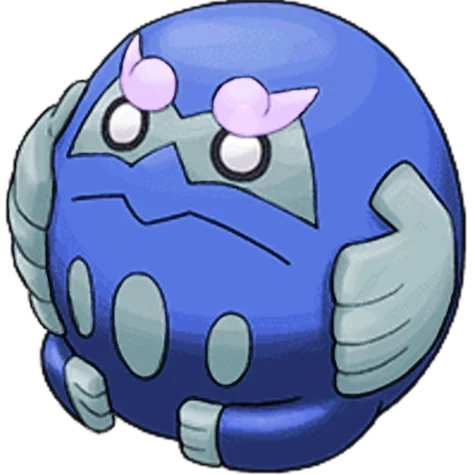 불꽃 타입 포켓몬 불비달마 이로치의 이미지