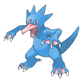 물 타입 포켓몬 골덕 이로치의 이미지