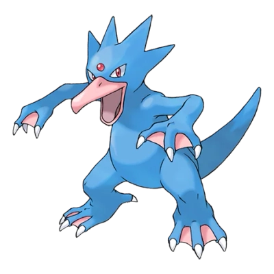 물 타입 포켓몬 골덕 이로치의 이미지