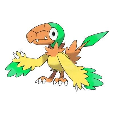 바위/비행 타입 포켓몬 아켄 이로치의 이미지