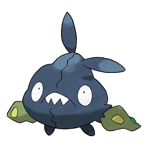 독 타입 포켓몬 깨봉이 이로치의 이미지